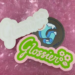 Glossier sticker bundle!
